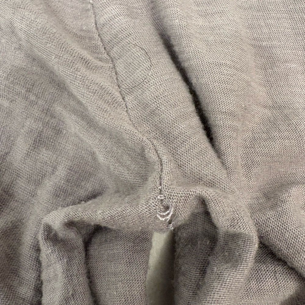 Comune Heathered Grey Tissue Paper T-shirt Size Small - Picture 4 of 6